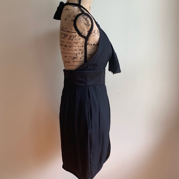 Thread Social black halter dress size 0 - Picture 2 of 11